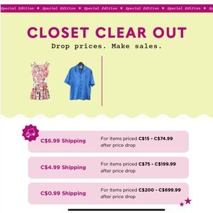 2025-11-10 Special Discounted Shipping!